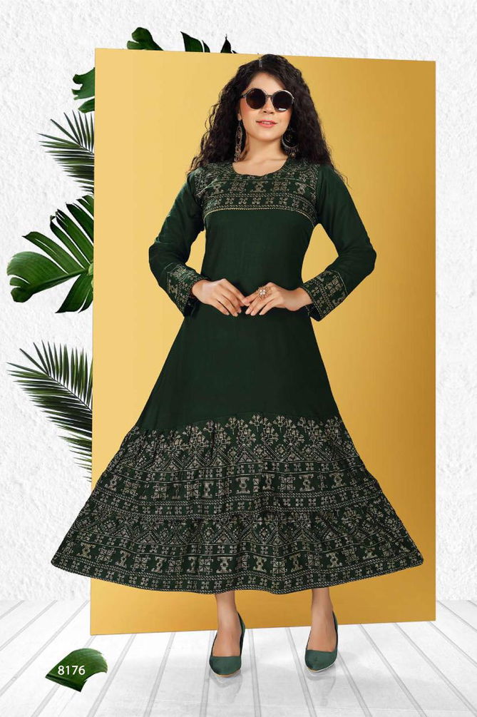 Riyaa Paridhi Heavy Designer Party Wear Anarkali Kurti Collection